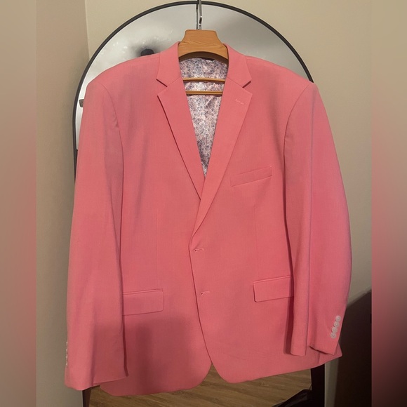 Men's Wearhouse Pink Blazer + Pant Set